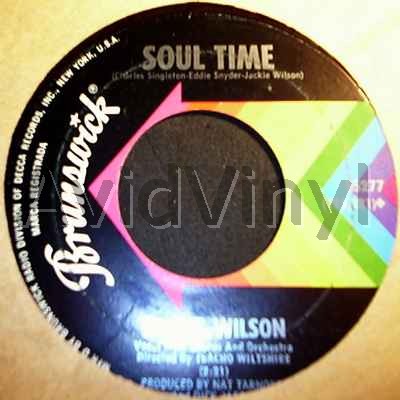 Soul Time / Danny Boy - JACKIE WILSON