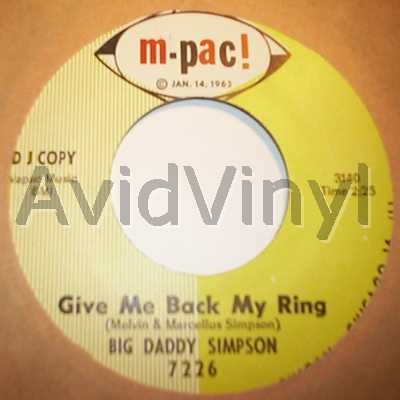Give Me Back My Ring  Let You listings