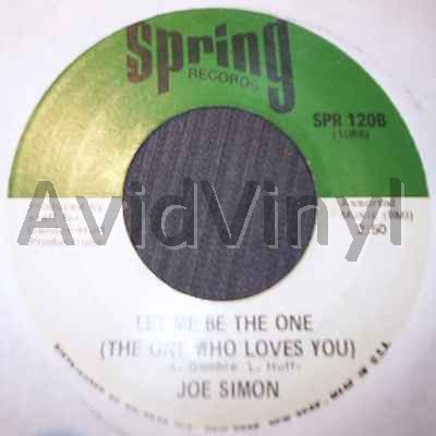 JOE SIMON - Let Me Be The One / Drowning In The Sea Of Love