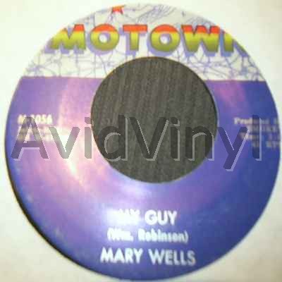 MARY WELLS - My Guy / Oh Little Boy Single