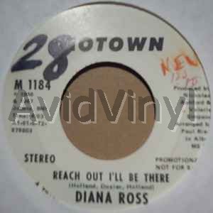 DIANA ROSS - Reach Out I'll Be There / Same