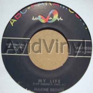 Maxine Brown My+Life+/+After+All+We've+Been+Through 45RPM