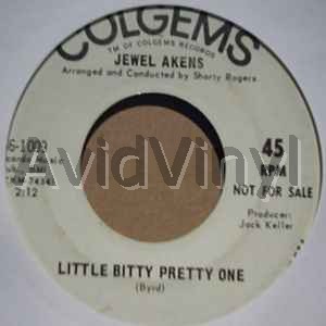 JEWEL AKENS - Little Bitty Pretty One / Born A Loser