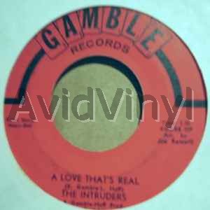 Intruders A+Love+That's+Real+/+Baby+I'm+Lonely 45RPM