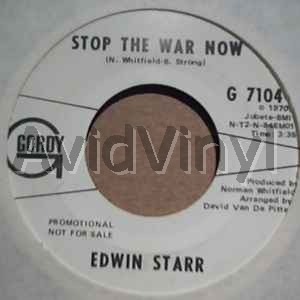 Edwin Starr - Stop The War Now / Same