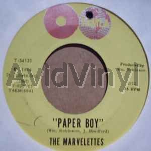 MARVELETTES - Paper Boy / You're The One Record