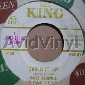James Brown & The Famous Flames - Bring It Up / Nobody Knows