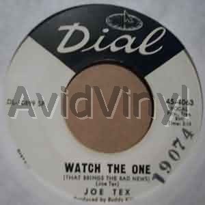 Joe Tex Watch+The+One+/+Skinny+Legs+And+All 45RPM