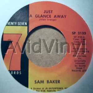 SAM BAKER - Just A Glance Away / Safe In The Arms Of Love