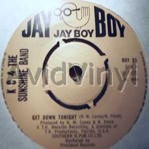 K C And The Sunshine Band Get+Down+Tonight+/+You+Don't+Know 45RPM