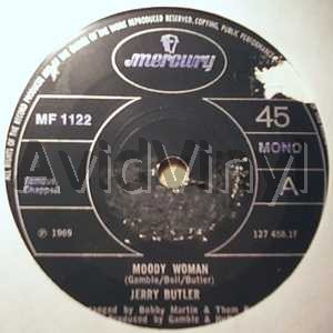 JERRY BUTLER - Moody Woman / Go Away Find Yourself Album