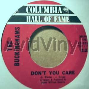 Buckinghams Don'T+You+Care+/+Mercy+Mercy+Mercy 45RPM