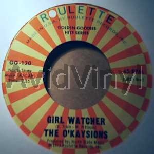 O'Kaysions / Louis Armstrong Girl+Watcher+/+What+A+Wonderful+World 45RPM