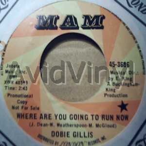 Dobie Gillis Where Are You Going To Run Now / Forever Kind Of Thing 45RPM