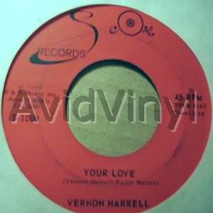VERNON HARRELL - Your Love / Daisy Daisy