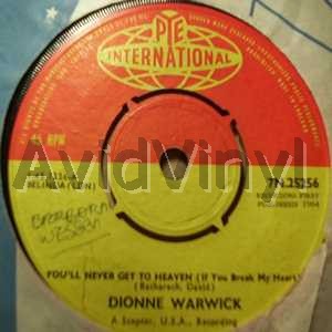 DIONNE WARWICK - You'll Never Get To Heaven / A House Is Not A Home Record