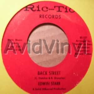 Edwin Starr - Back Street / Instrumental