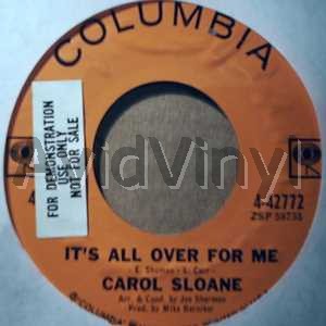 It's Al Over For Me / Don't Wo listings