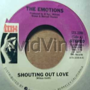 EMOTIONS - Shouting Out Love / Baby I'm Through