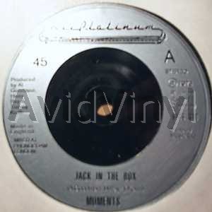 Moments Jack+In+The+Box+/+Love+On+A+Two+Way+Street 45RPM