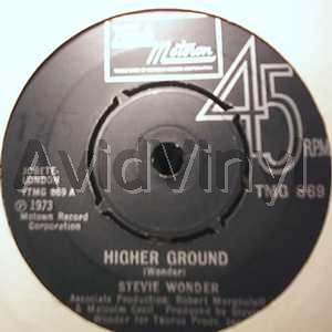 Stevie Wonder Higher Ground / Too High 45RPM