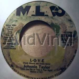 Taylor,Johnnie L-O-V-E / Lady,My Whole World Is You 45RPM