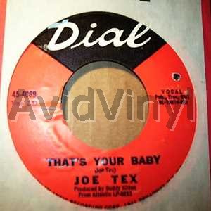 Joe Tex That's+Your+Baby+/+Sweet+Sweet+Woman 45RPM