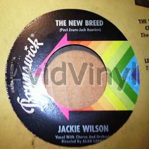 JACKIE WILSON - The New Breed / Baby Get It Record