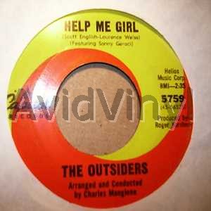Outsiders Help+Me+Girl+/+You+Gotta+Look 45RPM