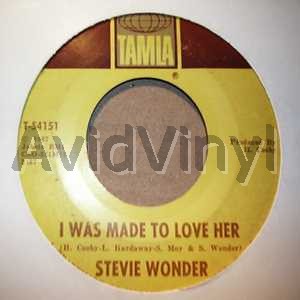 I Was Made To Love Her / Hold Me - STEVIE WONDER
