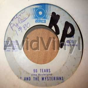 And The Mysterians 96 Tears / I Can'T Get Enough Of You Baby 45RPM