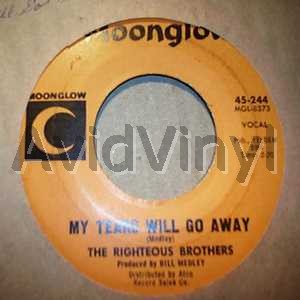 Righteous Brothers My+Tears+Will+Go+Away+/+Georgia+On+My+Mind 45RPM