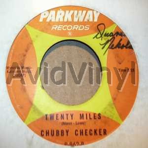 Chubby Checker Twenty+Miles+/+Let's+Limbo+Some+More 45RPM