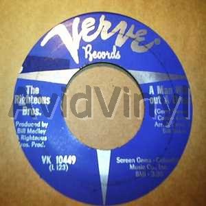 Righteous Brothers A+Man+Without+A+Dream+/+On+This+Side+Of+Goodbye 45RPM