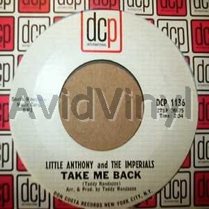 LITTLE ANTHONY & THE IMPERIALS - Take Me Back / Our Song