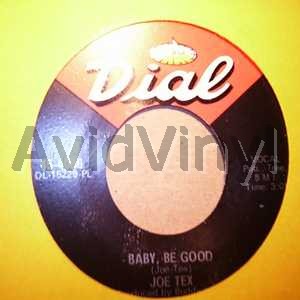 JOE TEX - Baby Be Good / You Need Me Baby LP