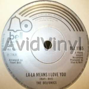 Delfonics - La La Means I Love You / Can't Get Over Losing You