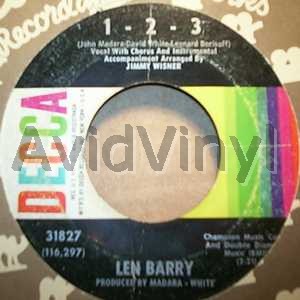Len Barry - 1 2 3 / Bullseye