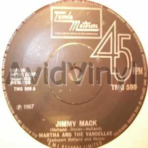 Martha And The Vandellas Jimmy+Mack+/+Third+Finger+Left+Hand 45RPM