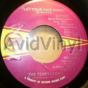 Let Your Hair Down / Ain't No Justice - TEMPTATIONS