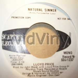 LLOYD PRICE - Natural Sinner / Same Album