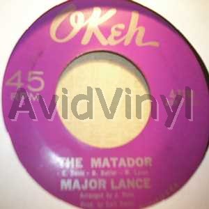 MAJOR LANCE - Matador / Gonna Get Married LP