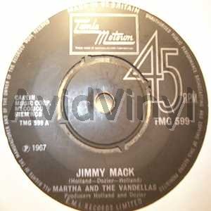 Martha & The Vandellas - Jimmy Mack / Third Finger Left Hand