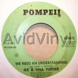 Ike And Tina Turner We Need A Understanding / It Sho Ain'T Me 45RPM