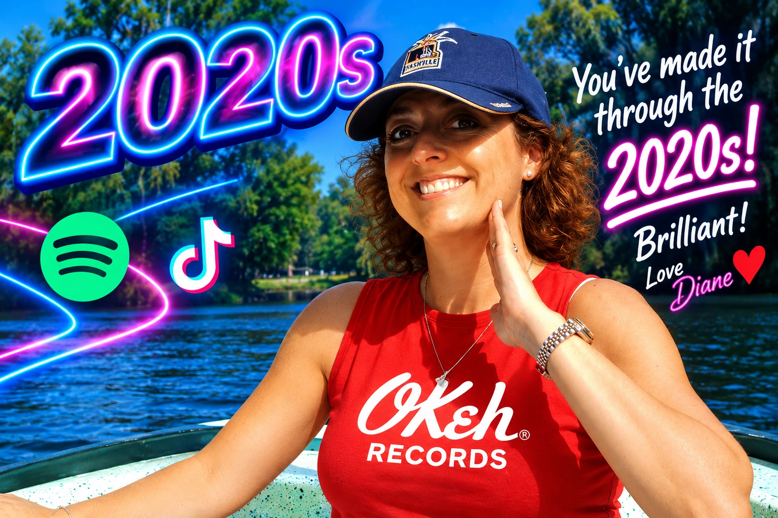 Diane celebrating the 2020s