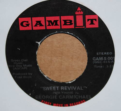 GEORGIE CARMICHAEL SWEET REVIVAL / REACH OUT