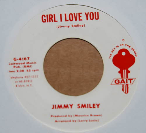 JIMMY SMILEY GIRL I LOVE YOU / MORE THAN WORDS CAN SAY