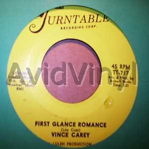 VINCE CAREY FIRST GLANCE OF ROMANCE / LOVE LETTERS