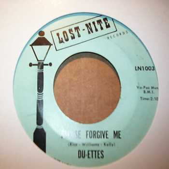 DU-ETTES PLEASE FORGIVE ME / LONELY DAYS