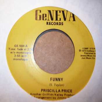PRISCILLA PRICE FUNNY / ONLY YESTERDAY